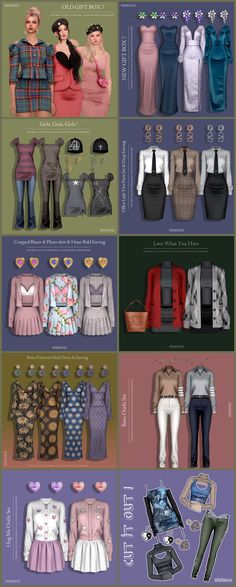 Patreon Sims 4 Cc, Patreon Sims 4, Sims 4 Cc 2023, Posh Clothing, Sims 4 Patreon, Sims 4 House Plans, Female Sims, Packing Clothes