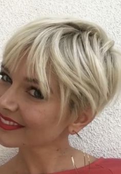 Bixie Haircut, Pixie Haircut Blonde, Hair Affair, Haircuts For Fine Hair, Short Hair Styles Easy