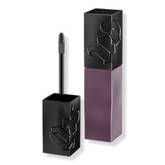 Vice Lip Bond Glossy Longwear Liquid Lipstick - Urban Decay Cosmetics | Ulta Beauty Urban Decay Vice Lip Bond, Best Black Lipstick, Makeup Cart, Cart Organizer, 2023 Makeup, Raw Footage, Line Ideas, Urban Decay Cosmetics, Purple Lips