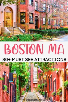 Guide To the Amazing Things To Do and See in beautiful Boston MA Exploring Boston, Boston Tourist Attractions, Boston History Tour, Boston Landmarks, Boston Travel