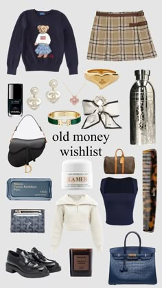 Classy Academia Aesthetic, Old Money Wishlist, Chic Things, Trending Streetwear, Estilo Preppy, Festive Decor, Unique Presents