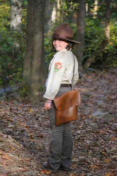 Diy Park Ranger Costume, Park Ranger Halloween Costume, Park Ranger Costume, National Park Ranger, Explorer Costume, Ranger Costume, Rangers Shirt, Brown Shirt, Park Ranger