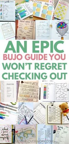 the ultimate guide to massive bujo guides with best example spreads ever - click here