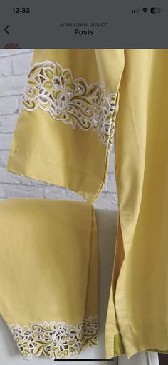 Embroidery Fashion Detail, Flower Machine Embroidery Designs, Kurta Style, Boutique Suits, Machine Work, Dress Neck, Cutwork Embroidery, Dress Neck Designs, Nails Diy