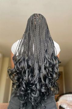 French Curls Braids, Ciara Hair, French Curl Braids, French Curls, Curls Braids, Curl Braids, Gorgeous Braids, French Curl, Long Box Braids