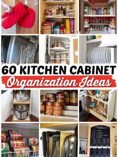 the top ten kitchen cabinet organization ideas