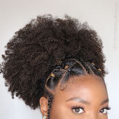 Cute Protective Hairstyles, Hairstyles For Natural Hair, Natural Afro Hairstyles, 4c Hair