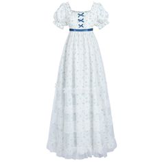 PRICES MAY VARY. ❁FABRIC- white mesh and printed spandex fabric, is a comfortable and smooth fabric. It has two-way elasticity, good drape and fine, clean texture on the fabric, which makes the white regency dress costume comfortable and fashionable to wear. ❁INSPIRATION- This white victorian dress from draws inspiration from Regency-era art and design. It also draws on many images that have appeared in classic movies: Pride and Prejudice dress, Jane Austen costumes, Marie Antoinette costume wom The Princess Diaries Dress, White Regency Dress, Pride And Prejudice Dress, Regency Dress Pattern, White Victorian Dress, Jane Austen Dress, Bride Of Frankenstein Costume, Regency Costume, Regency Dresses