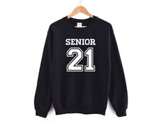 Senior Sweatshirt, Class of 2021 Sweatshirt, College Senior, High School Senior, Senior Gift, graduation gift, gifts for 2021 Graduate Squad Photos, College Senior, Senior High School, Gift Graduation