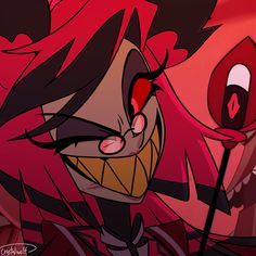 art made by me!! Hazbin Hotel Genderbend, Female Alastor, Hazbin Hotel Charlie, Cute Disney Drawings