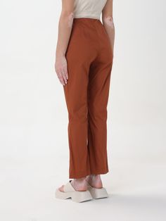 Pants LIVIANA CONTI Woman color Rust Rust Pants, Pants For Woman, Pants Woman, Italian Fashion Designers, Italian Fashion, Woman Colour, Forest Green, Industrial Style, Color Design