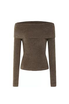 Fibflx Women's Off The Shoulder Wool Base Layer Sweater Fall Stretch Merino Wool Sweater, Stretch Merino Wool Sweater For Fall, Stretch Cashmere Tops For Fall, Elegant Knit Top For Winter, Textured Knit Wool Tops, Long Sleeve Merino Wool Tops For Fall, Fall Merino Wool Long Sleeve Tops, Stretch Wool Tops For Fall, Wool Stretch Fine Knit Tops