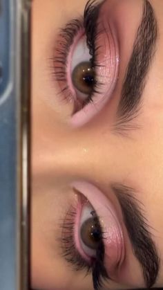 pink makeup 💗 em 2022 | Inspo de maquiagem, Ideias de maquiagem, Tutoriais de maquiagem Makeup Rhk, Makijaż Smokey Eye, Instagram Tutorial