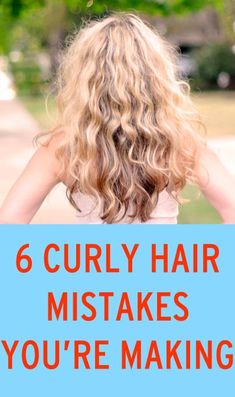 True. Except the first one! I have straight hair and know exactly what I'm doing with curly hair, thanks to my curly haired Cosmo friends :) Curls Without Heat, Curls No Heat, Hair Mistakes, Big Curls, Mom Hairstyles, Hair Help, Hair Problems, Curly Hair Care