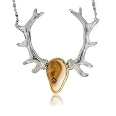 Expertly designed, hand carved, and finely crafted with amazing detail by one of the amazing goldsmiths at Park City Jewelers, this elk ivory Eurpoean Mount necklace is the perfect choice to display your spectacular elk ivory. Eye-catching and memorable, this pendant will be a family treasure to pass down through the ages along with the great memories of the hunt and capture of your majestic elk. This pendant is created with sterling silver antlers, a 14K yellow gold bezel to secure the elk ivor Elk Ivory, European Mount, Ivory Necklace, Bezel Set Diamond, Great Memories, Park City, Antlers, Elk, Hand Carved