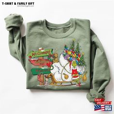 Vintage Merry Grinchmas Sweatshirt The Grinch Chrismas Shirt Xmas Holiday T-Shirt Hoodie Check more at https://tshirtfamilygift.com/product/vintage-merry-grinchmas-sweatshirt-the-grinch-chrismas-shirt-xmas-holiday-t-shirt-hoodie/ Merry Grinchmas, Holiday Hoodies, The Grinch, Xmas Holidays, Love Shirt, Music Love