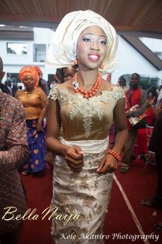 Gozy Ekeh Tolu Ijogun Traditional Wedding - BellaNaija Weddings - February 2013 - BellaNaija013 Traditional Wedding African, Igbo Blouse, Ghanaian Wedding, Our Lady Of Perpetual Help, Lady Of Perpetual Help, Igbo Bride, Nigerian Style, Nigerian Dress, African Shoes