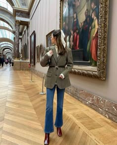 Blazer With Dress Outfit, Jeans Blazer Outfit, Blazer With Dress, Instagram Museum, Formal Winter Outfits, Blazer Outfit Ideas, Outfits Blazer, Good Jeans, Semi Formal Attire