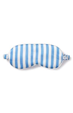 This pillowy eye mask sewn from luxurious silk blocks light to promote restful shut-eye. 100% silk Machine wash, dry flat Imported Eye Mask Sleep, Sweetest Dreams, Luxury Sleepwear, Silk Sleep Mask, Cozy Gift, Stripe Silk, Classic Pattern, Sleep Mask, Small Accessories