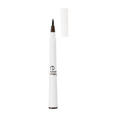 The e.l.f. waterproof Eyeliner Pen glides on smoothly for precise application that will last you all day. Whether you keep it light or you go bold, this eyeliner pen enhances the lash line with rich color. This eyeliner can do it all.Proud to be 100% vegan and cruelty-free, worldwide. Because kindness is chic. Size: 2.  Color: Multicolor. Target Eyeliner, Vaseline Cocoa Butter, Elf Eyeliner, Eyeliner Brown, Voluminous Mascara, Maybelline Instant Age Rewind, Neutrogena Makeup, Brown Eyeliner, Eyeliner Pen