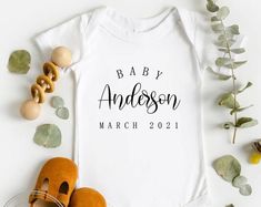 One More To Adore, Baby Shower Clothes, Onesie Party, Baby Boy Banner, Minimalist Baby Clothes, Baby Shower Garland, Baby Shower Bunting