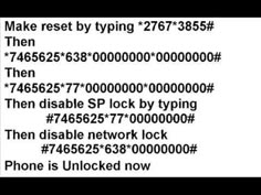 a cell phone screen with the text make rest by typing'278935'then