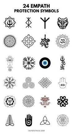 an image of various symbols and their meanings