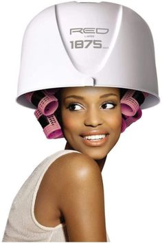 RED BY KISS | 1875w Ceramic Tourmaline Hood Dryer 2 long lasting motors for the ultimate drying experience. 4 heat settings for versatile hair drying. 15% More coverage to fit most hair Rollers. The Red by Kiss 1875 Watt Bonnet/Hood Hair Dryer is your styling solution for natural hair drying, hair roller settings, hot treatments, color processing and much more. With professional, 1875-watt, long-lasting, dual motors, this item provides salon-quality results in no time. It also gives you the idea Hair Roller, Hair Drying, Hair Rollers, Tourmaline, Natural Hair Styles, Kiss, Long Lasting, Heat, Ceramics