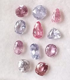 Pastel Color Spinel, 6.48 Cts, Natural Spinel, Mixed Shape, Vietnam Spinel, Spinel Lot, No Heat Spinel, Spinel Oval Faceted, Natural Spinel Total Carat Weight : 6.48 Carats ( 11 Pieces ) Shape : Mixed Shape Faceted Size ( in mm ) : 5.0-7.0 x 3.8-5.5 Approx. MM Gem Size ( In carats ) : 0.44( Smallest ) 0.83 ( Biggest ) Origin : Vietnam Colors : Light Pink , Light Blue , White , Pastel Colors Certificate Available On Request Natural Spinels 11 Pcs, Approx. 0.59 Carats Average Weight Crystal Identification, Spinel Stone, White Pastel, Average Weight, No Heat, Pink Light, Crystal Gems, Pastel Colors, Light Pink