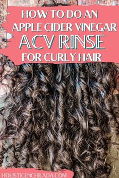 Apple Cider Vinegar Rinse for Curly Hair – Everything you Must Know: All about apple cider vinegar for curly hair and how to do an acv rinse for curly hair. Find out if you should try doing an acv rinse by reading now! Apple Cider Hair, Acv Hair Rinse, Acv Hair, Apple Cider Vinegar Hair Rinse, Acv Rinse, Vinegar For Hair, Vinegar Hair Rinse, Apple Cider Vinegar Rinse