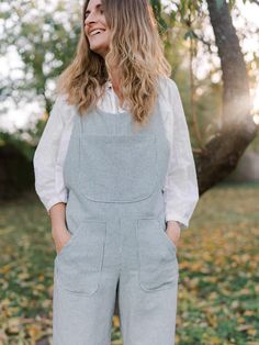 Rhodes Overalls for Women – Rooney Sewing Patterns Overalls For Women, Start Sewing, How To Sew, Rhodes, Pdf Pattern, Sewing Patterns, To Start, Overalls, Thread