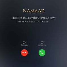 a cell phone with the caption nammaz on it's screen and two different dials