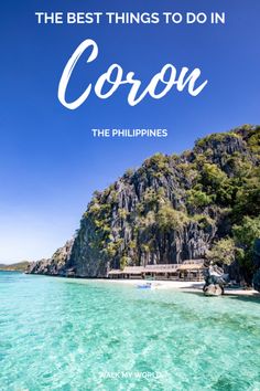 the best things to do in coron, philippines