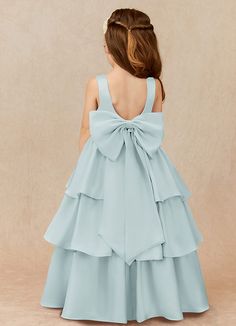 If you are looking for a classic dress for your girl, look no further. Margie is our adorable satin ballgown dress. This dress is not only perfect for a flower girl at a wedding but also versatile enough for other special occasions. Satin Flower Girl Dresses, Satin Ballgown, Ballgown Dress, Blue Flower Girl, Flower Girl Dresses Blue, Satin Flower Girl Dress, Stretch Satin Dress, Ivory Flower Girl, Ivory Flower Girl Dresses