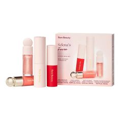 Rare Beauty Christmas Set, Unrealistic Wishlist, Charlotte Tilbury Pillow Talk, Classy Rooms, Preppy Makeup, Dream Wishlist, Makeup Bag Essentials, Sephora Skin Care, Travel Size Toiletries