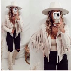 Women's Chic Cropped Tassel Fringe Faux Suede Moto Jacket Fits True To Size S 4-6 M 8-10 L 12-14 Fringe Jacket Outfit, Fringe Coats, Western Bohemian, Western Aztec, Roll Sleeves, Faux Suede Moto Jacket, Fringe Leather Jacket, Windproof Jacket, Suede Moto Jacket