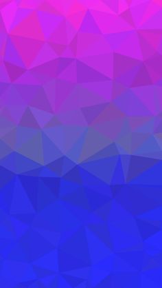 an abstract blue and pink background with low poly design, consisting of triangular shapes that appear to be distorted or rectangleed