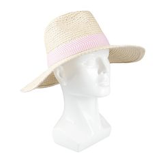 Elevate your sunny-day ensemble with the Levi's Women's Herringbone Band Wide Brim Straw Hat in a chic pink hue. This stylish accessory is designed to blend functionality with fashion, offering ample sun protection and a touch of elegance.

- Material: Lightweight straw
- Color: Pink
- Gender: Female
- Age Group: Adult
- Features: Wide brim for sun protection, herringbone band detail

Perfect for pairing with a breezy sundress or as a chic complement to your beach attire, this hat not only shiel Trendy Pink Sun Hat For Beach Season, Casual Pink Hats For Day Out, Summer Hat With Uv Protection In Pink, Pink Vacation Hats With Curved Brim, Pink Vacation Hat With Curved Brim, Summer Pink Hats With Uv Protection, Pink Summer Hat For Beach Season, Summer Pink Hat With Uv Protection, Pink Summer Hats With Uv Protection