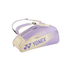 Yonex_BAG82426_Lilac_6pcs_Active_Bag_YumoProShop Racket Bag Tennis, Badminton Shoes Aesthetic, Yonex Badminton Bag, Badminton Aesthetic, Badminton Kit, Yonex Badminton Shoes, Yonex Badminton Racket, Yonex Tennis, Tennis Racket Bag