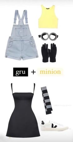 Movie Characters Outfits, Halloween Costumes With Jeans, Halloween Costumes For 5, Halloween Costumes From Your Closet, Gru Costume, Fun Halloween Outfits, Movie Character Costumes