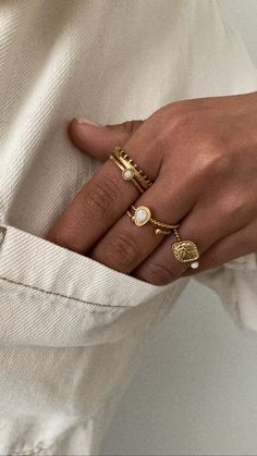 Chunky Rings, Jewelry Lookbook, Hello Spring, I Love Jewelry, Ethnic Jewelry, Jewelry Inspo, Stacking Rings