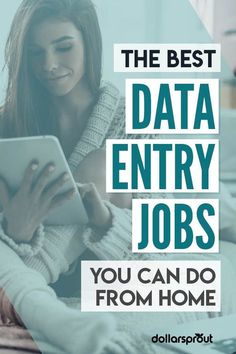 the best data entry jobs you can do from home