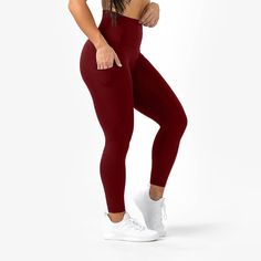 victory leggings red Outdoor Workouts, Quick Dry, Victorious, Stretch Fabric, Feel Good, Leggings, Red, Fabric, Clothes