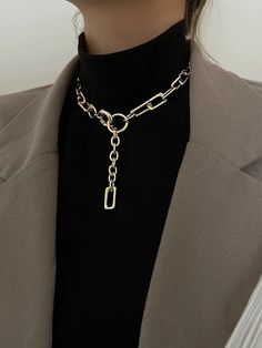 UOOZEE Chain Outfit, Color Seasons, Winter Typ, Winter Jewelry, Hot Jewelry, Accessories Silver, Spring Summer Autumn Winter, Silver Chain Necklace, Measurement Length