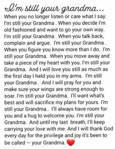 the letter to grandma from her granddaughter