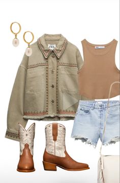 Sturgill Simpson Concert Outfit, Zach Bryan Concert Outfit Fall, Nashville Outfits May, Fall Outfits Cowgirl Boots, Summer Aspen Outfits, Kacy Musgraves Concert Outfit, Western Cottage Core Outfits, Fall Coastal Cowgirl, Jackson Hole Wyoming Outfits