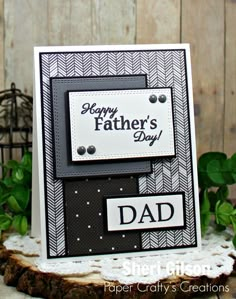 a father's day card with the words happy fathers day on it