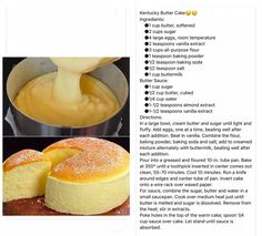 instructions for making cheesecakes with butter and icing on the top, below