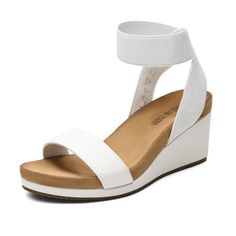 DREAM PAIRS Womens Wedge Sandals & Perfect For Every Occasions & A Great and Comfortable Design Size: 8.5.  Color: Multicolor.  Gender: female.  Age Group: adult. Womens Sandals Wedges, Comfortable Design, Platform Wedge Sandals, Platform Wedge, Womens Wedges, Platform Wedges, Wedge Sandals, Gender Female, Ankle Strap