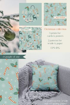 the christmas collection is available for purchase on etsyle, and it's ready to